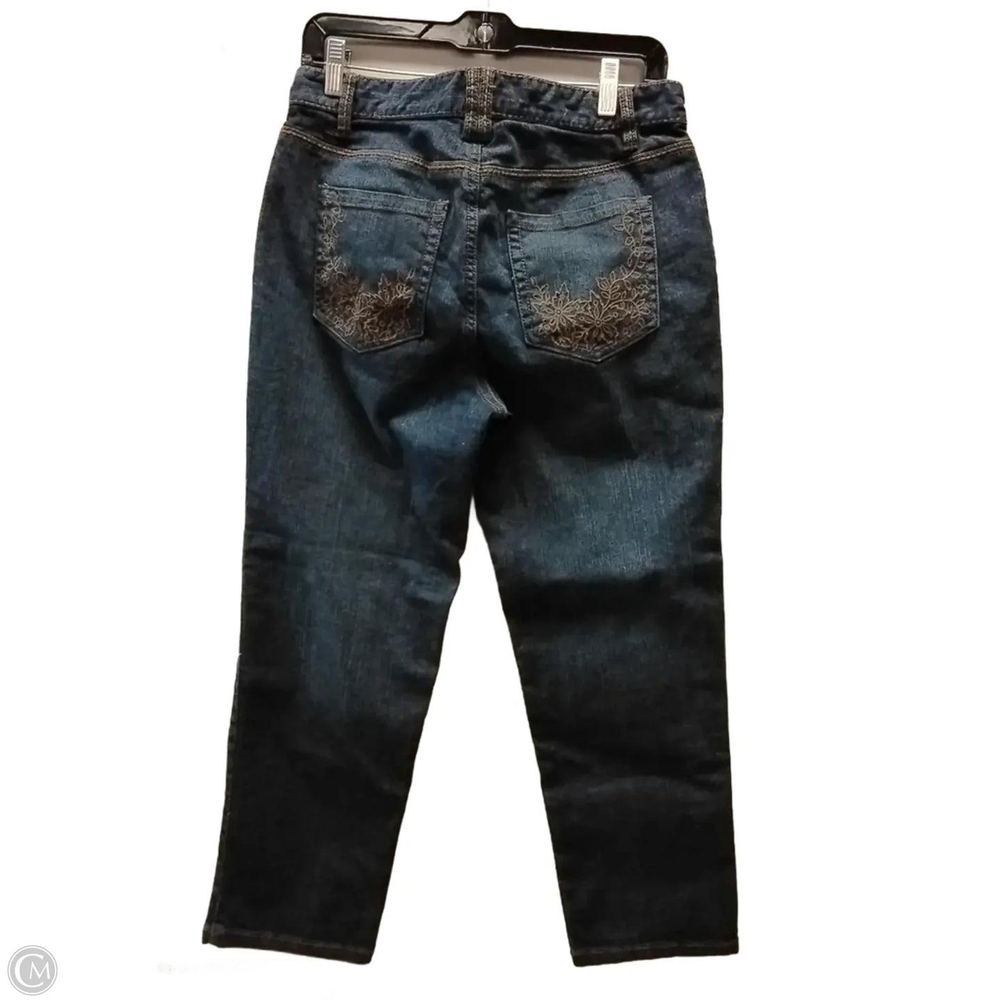 Jeans Skinny By Liz Claiborne In Blue Denim, Size: 12