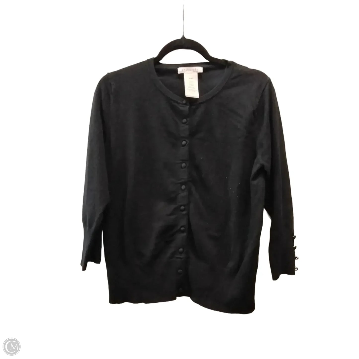 Cardigan By Philosophy In Black, Size: Xl