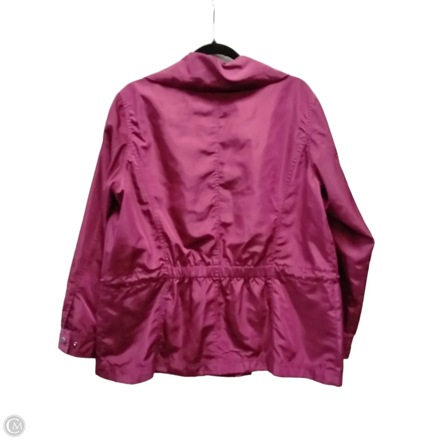 Jacket Windbreaker By Coldwater Creek In Red, Size: Xl