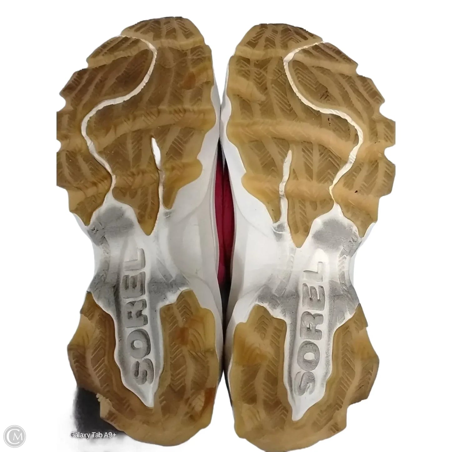 Shoes Athletic By Sorel In Pink, Size: 6.5