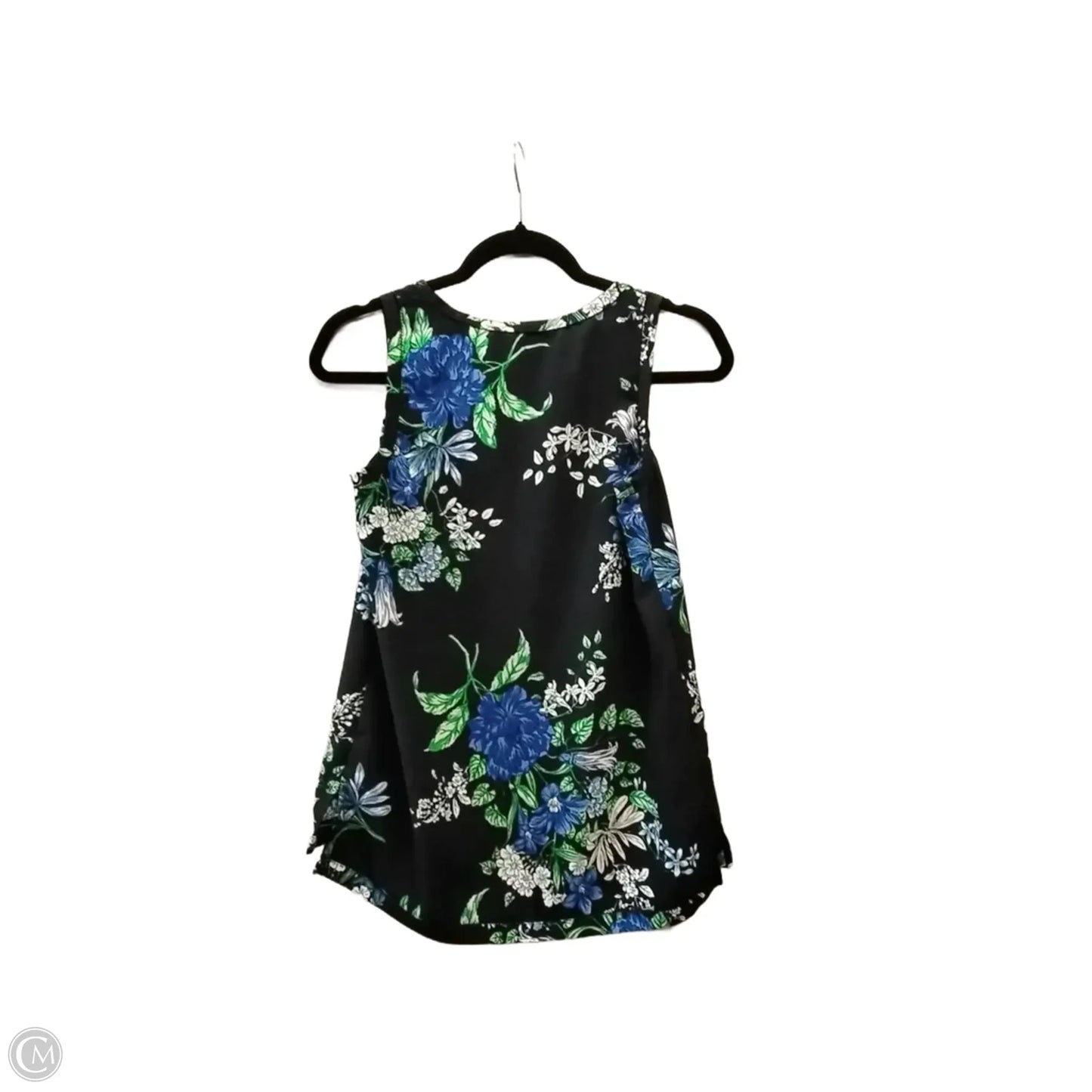 Top Sleeveless By Ann Taylor In Floral Print, Size: Xs