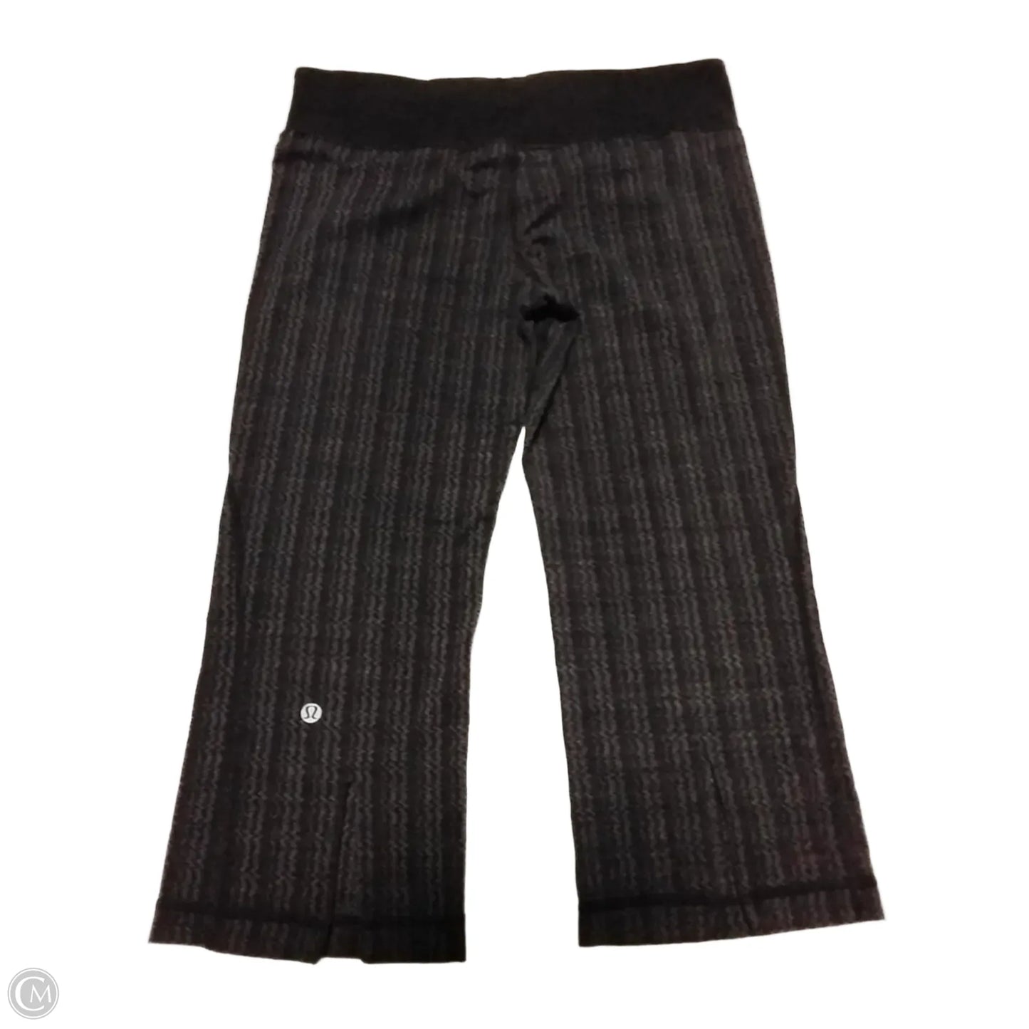 Athletic Leggings By Lulu In Grey, Size: S