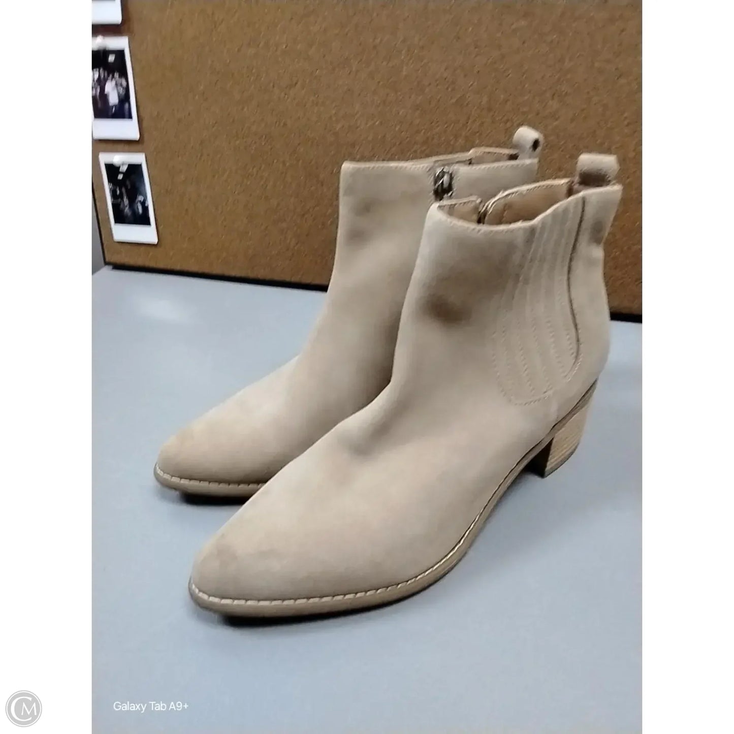 Shoes Heels Block By Blondo In Tan, Size: 9