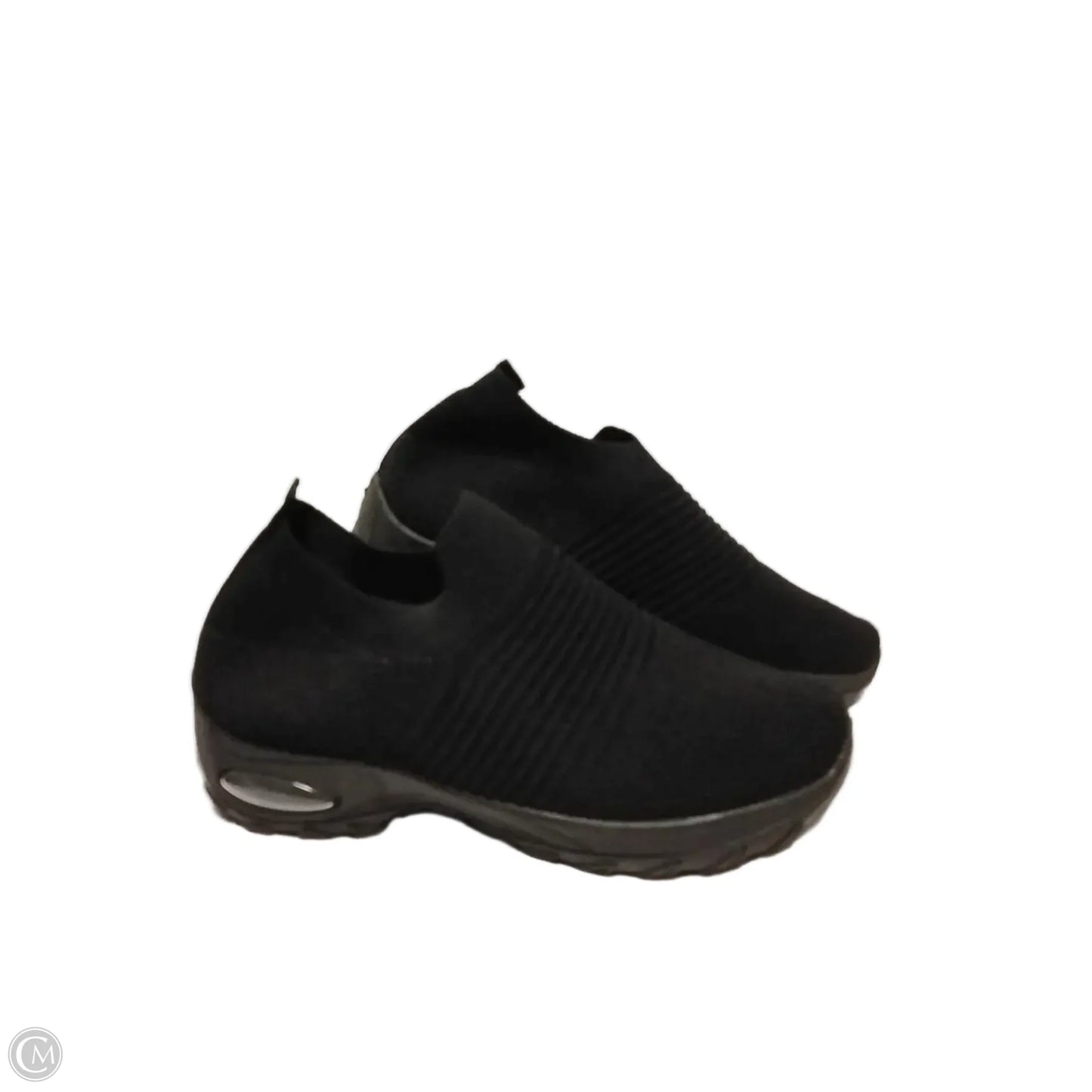 Shoes Athletic By Clothes Mentor In Black, Size: 8