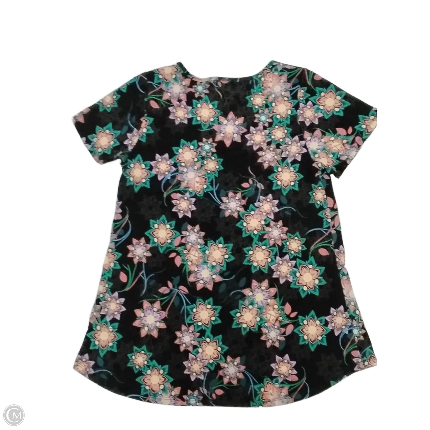 Top Short Sleeve By Lularoe In Multi-colored, Size: M