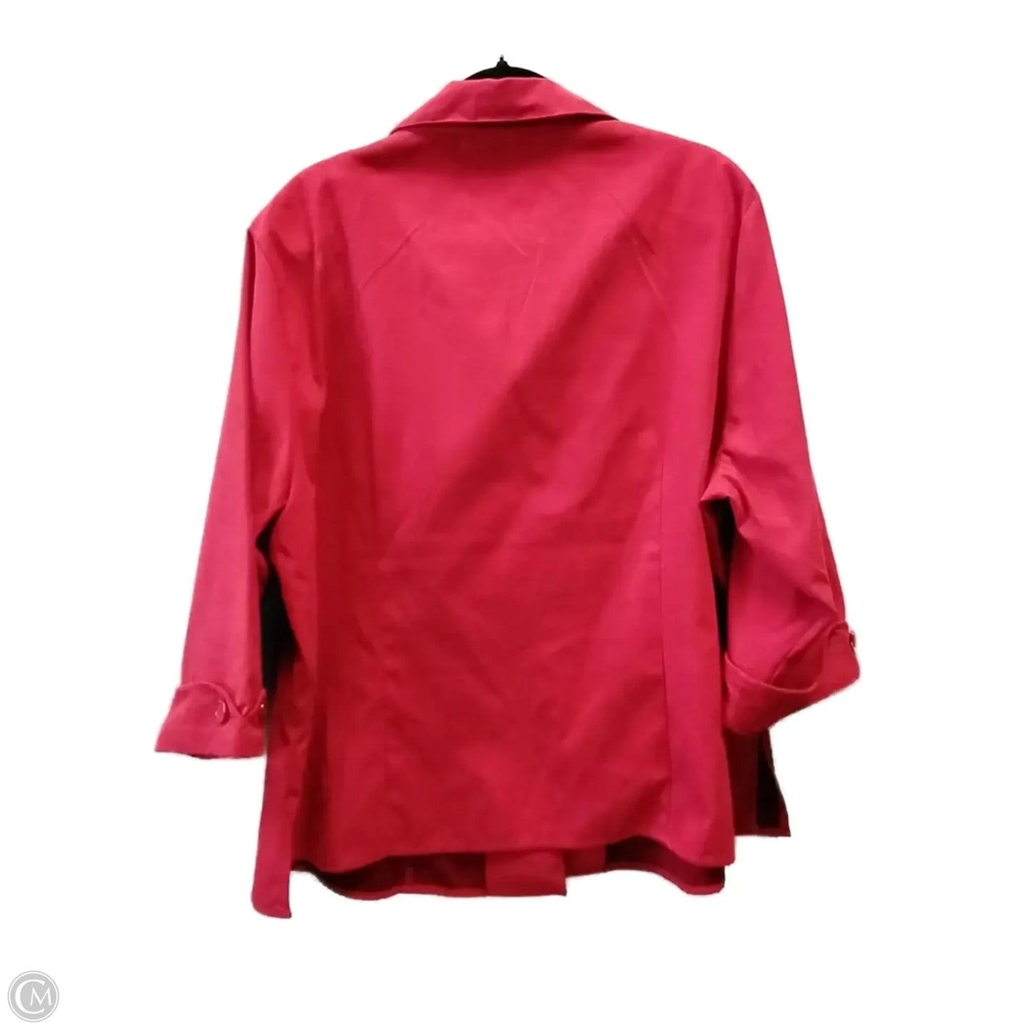 Jacket Other By Dressbarn In Red, Size: 22