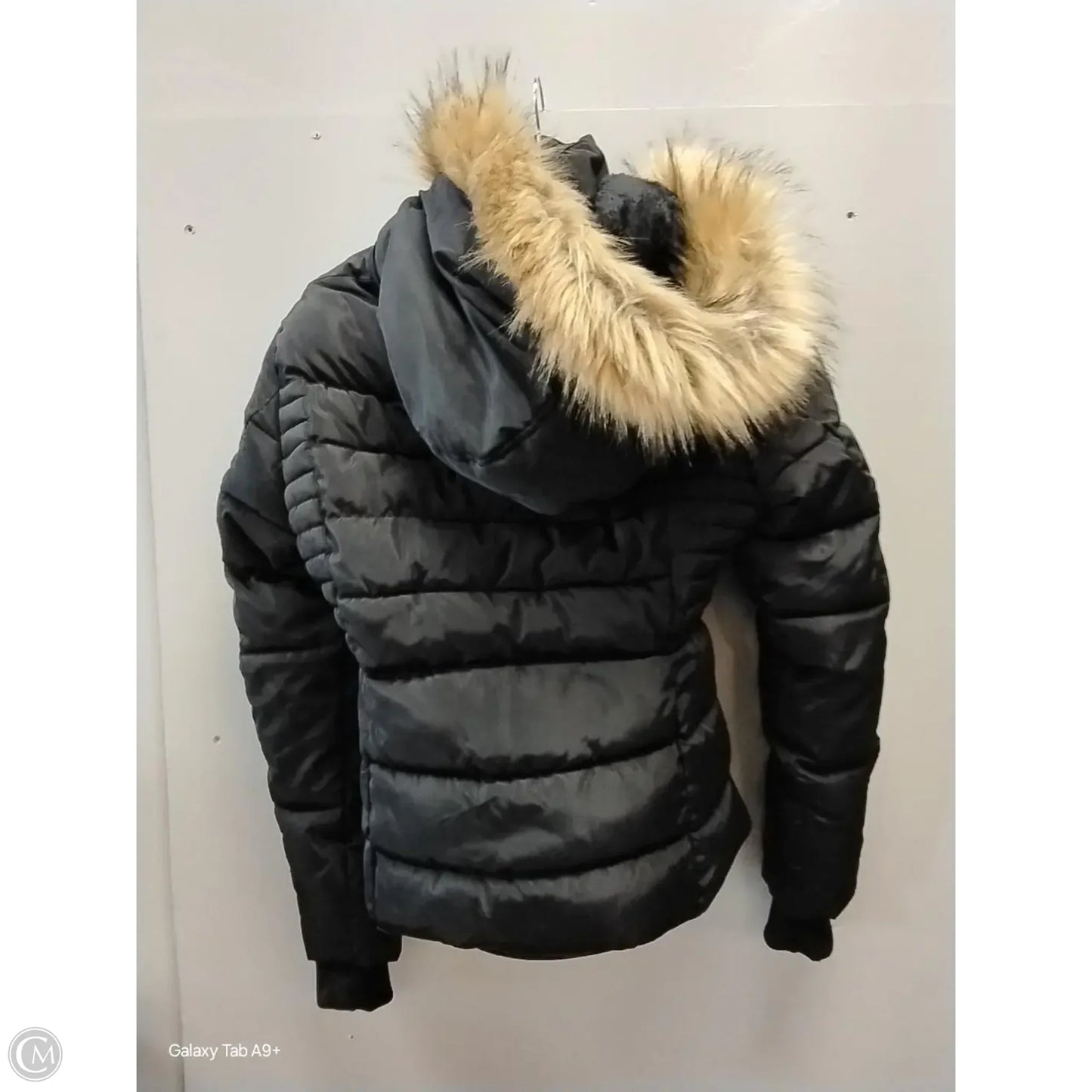 Coat Puffer & Quilted By Clothes Mentor In Black, Size: M
