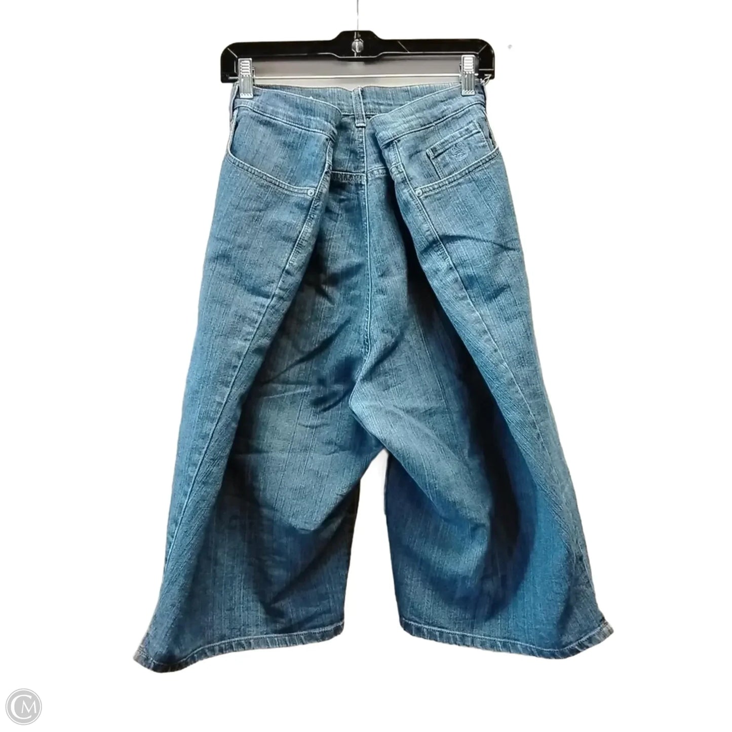 Jeans Cropped By Gloria Vanderbilt In Blue Denim, Size: 24w