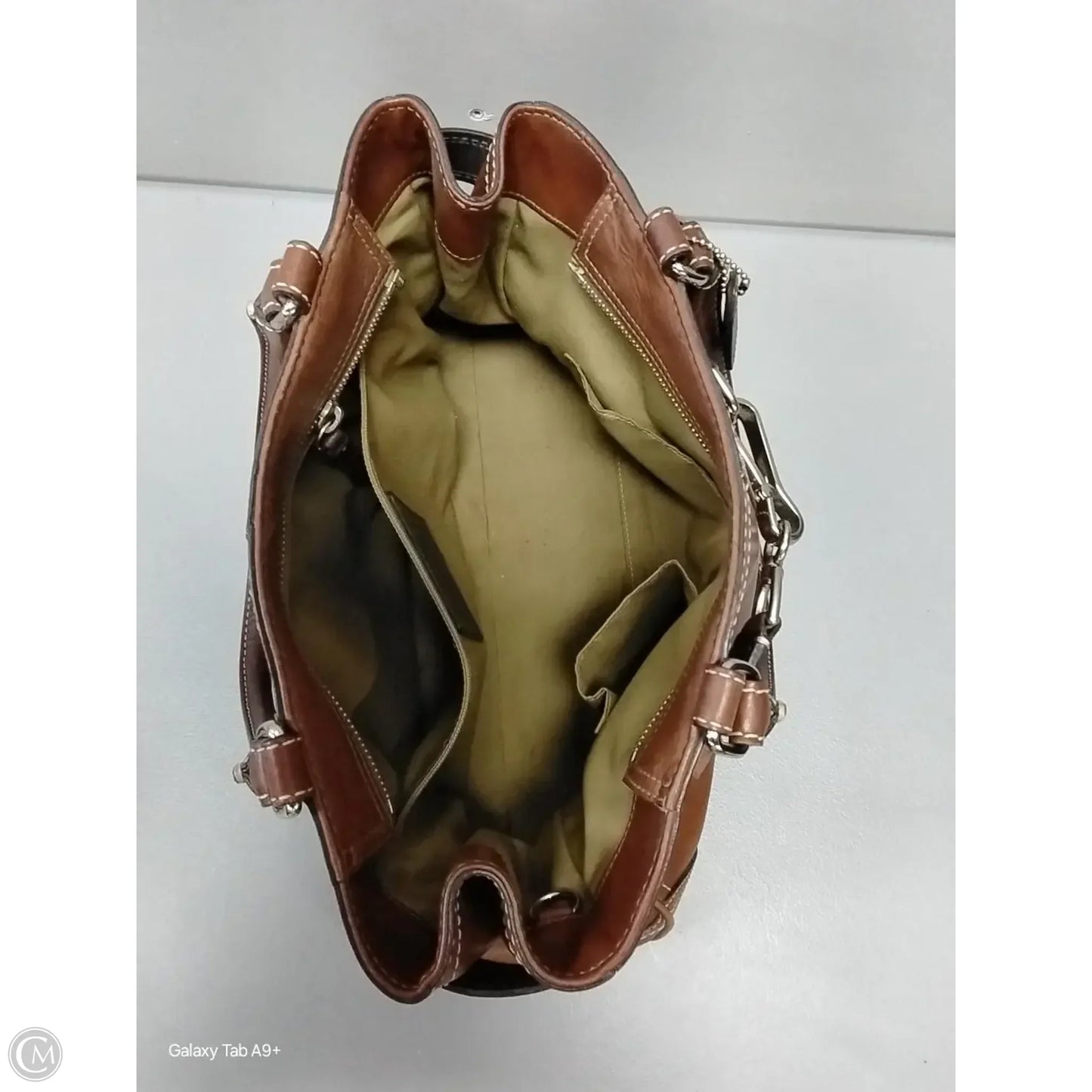Handbag Designer By Coach, Size: Medium
