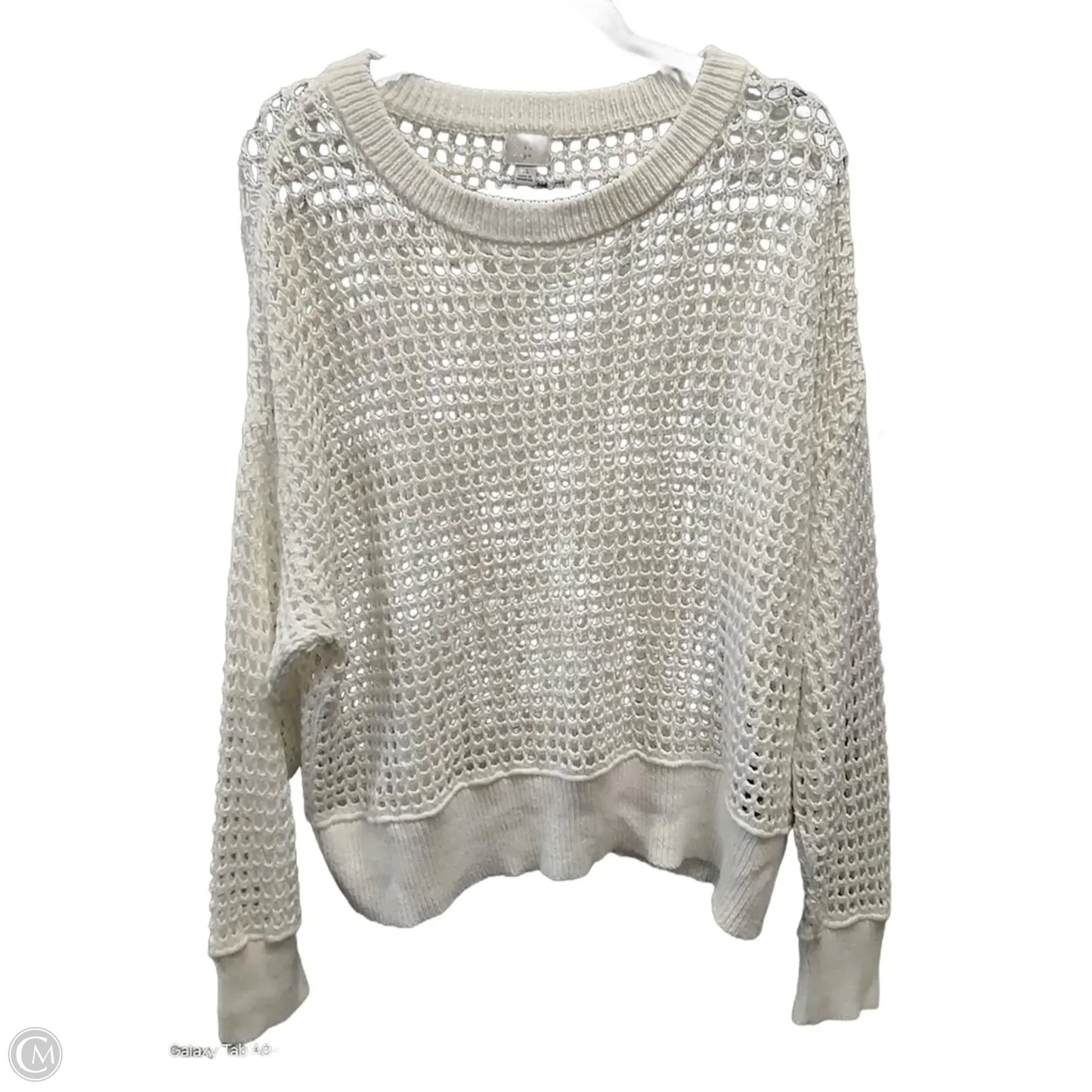 Sweater By A New Day In White, Size: Xl