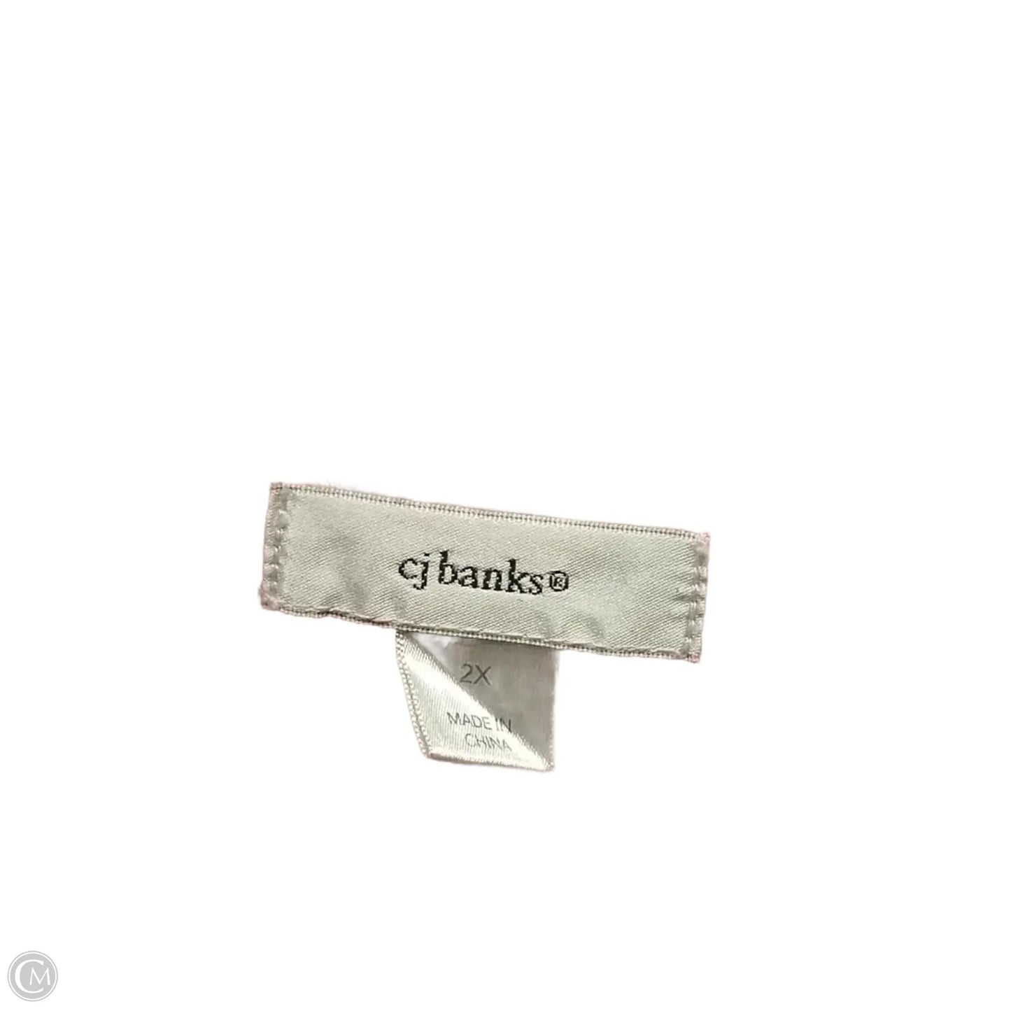 Jacket Denim By Cj Banks In Pink Denim, Size: 2x