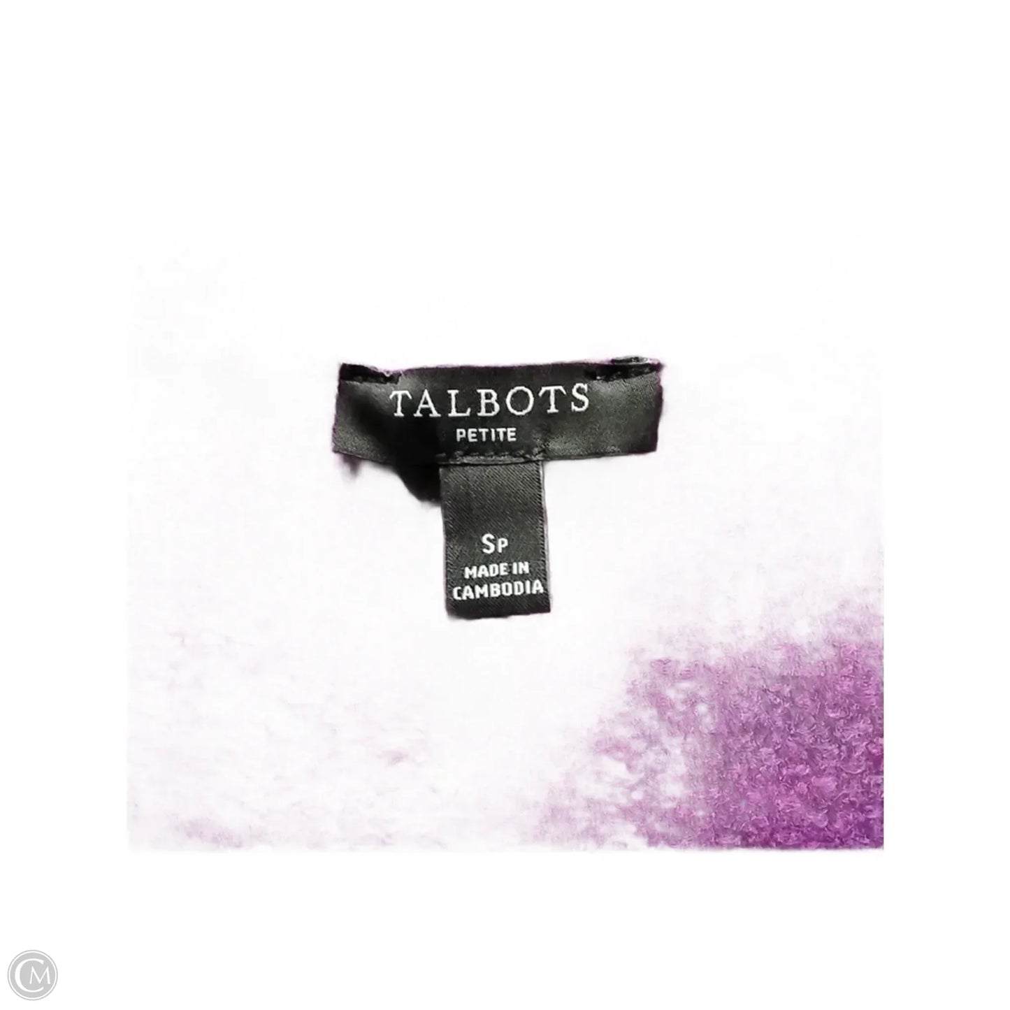 Sweater By Talbots In Purple, Size: Sp