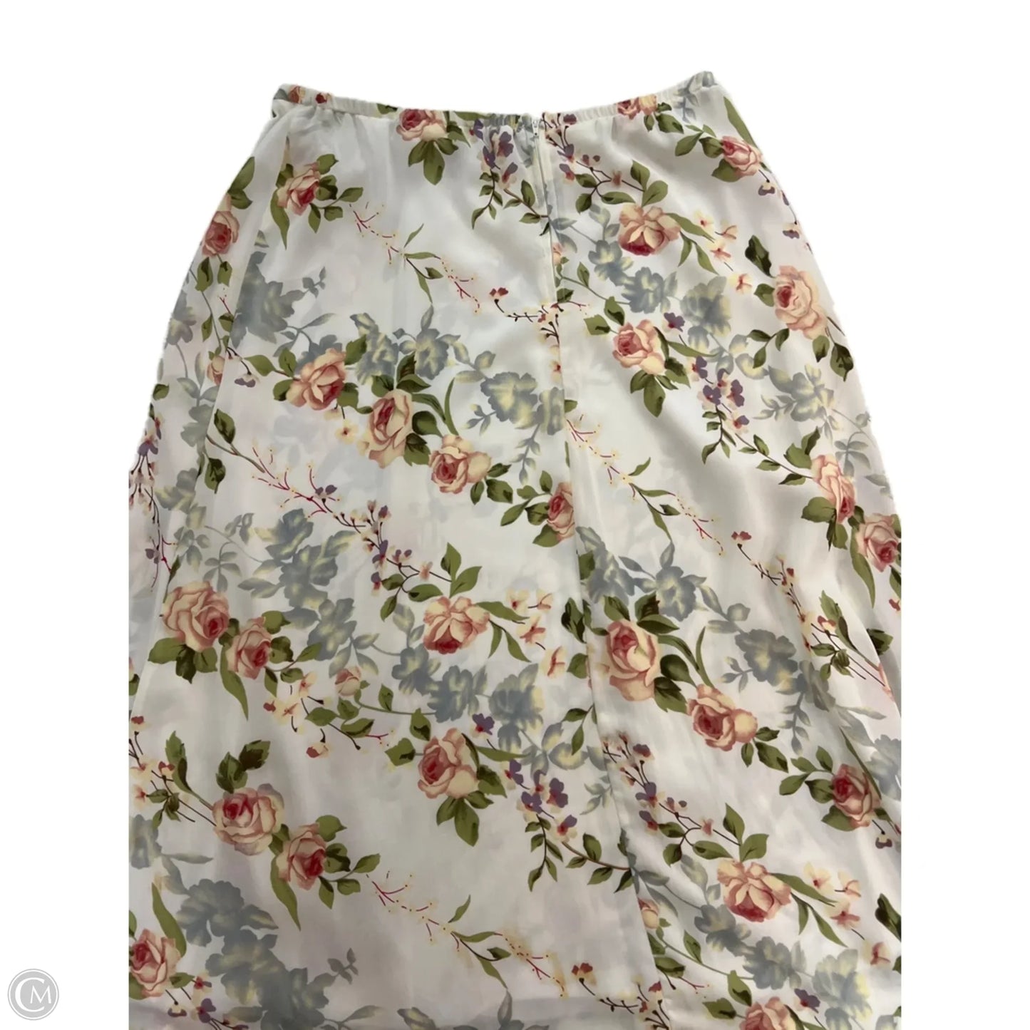 Skirt Maxi By Gina Peters In Floral Print, Size: 18
