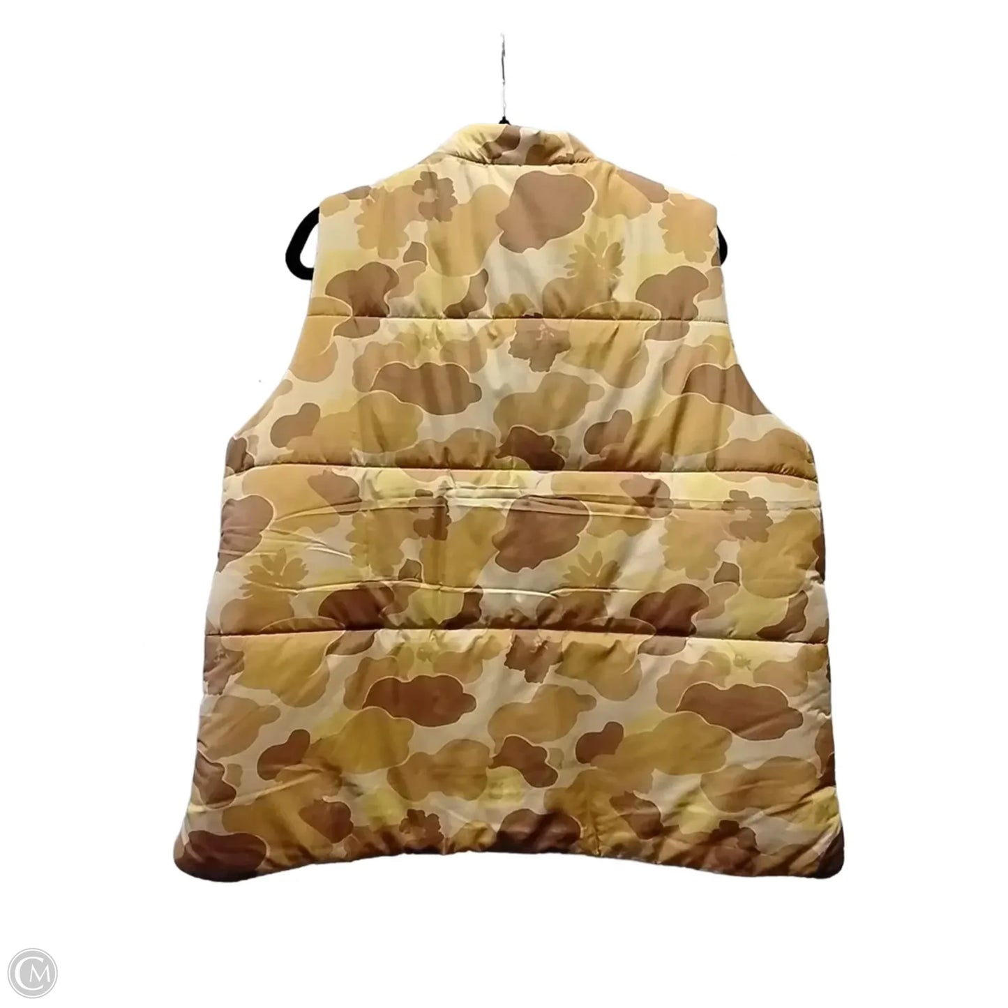 Vest Puffer & Quilted By Free Assembly In Multi-colored, Size: Xxl
