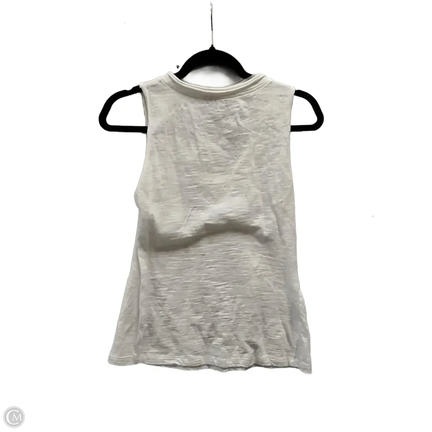 Top Sleeveless By Willi Smith In White, Size: S