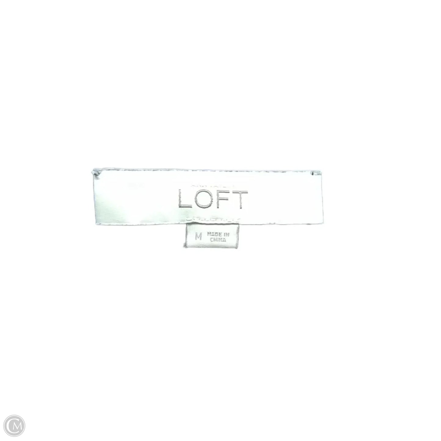 Blouse Long Sleeve By Loft In Navy, Size: S