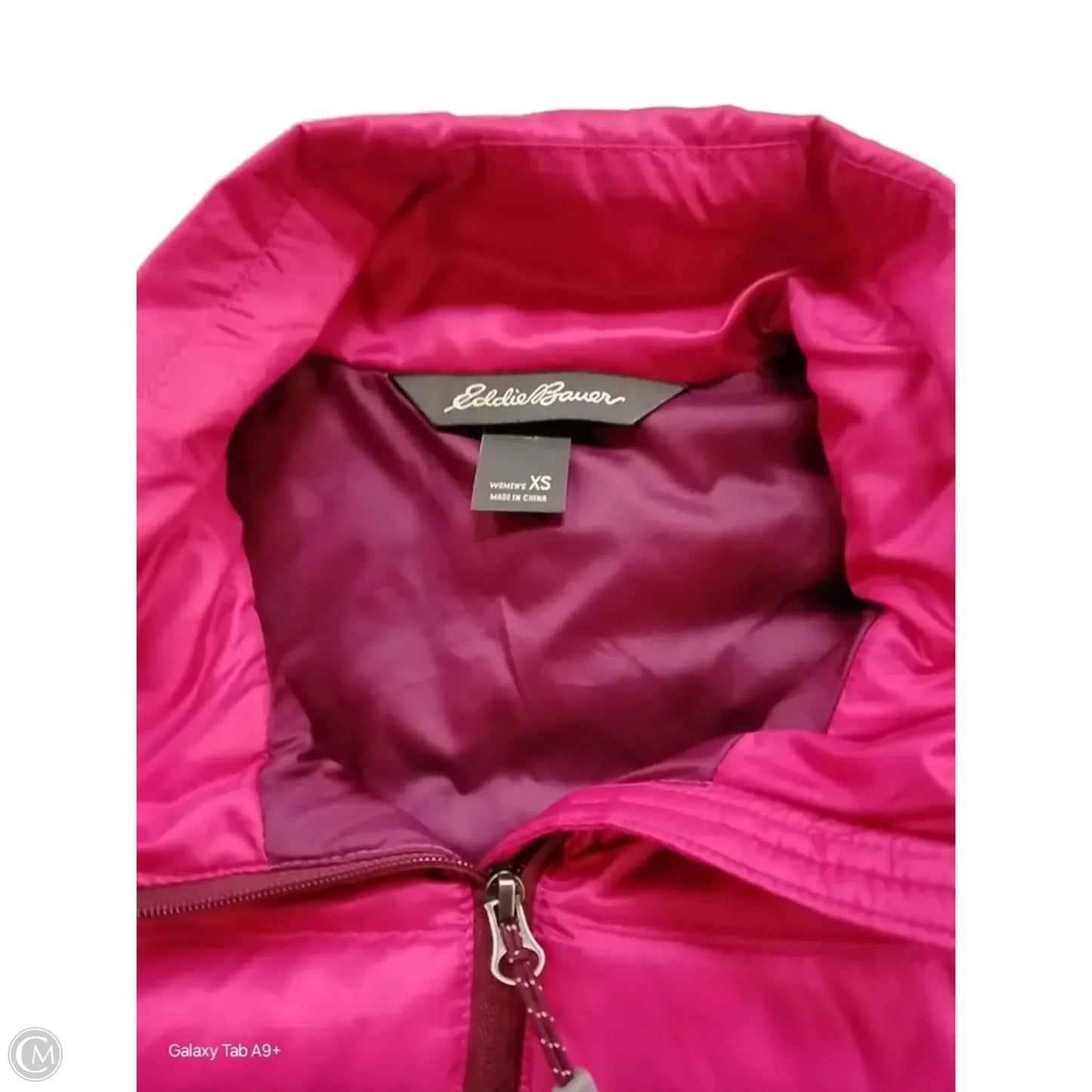 Vest Puffer & Quilted By Eddie Bauer In Pink, Size: Xs