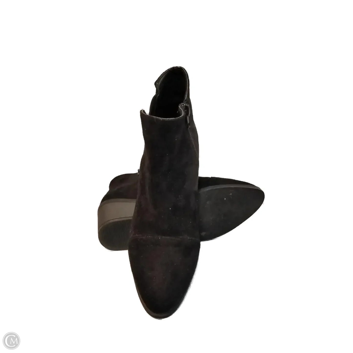 Boots Ankle Heels By Wild Diva In Black, Size: 7