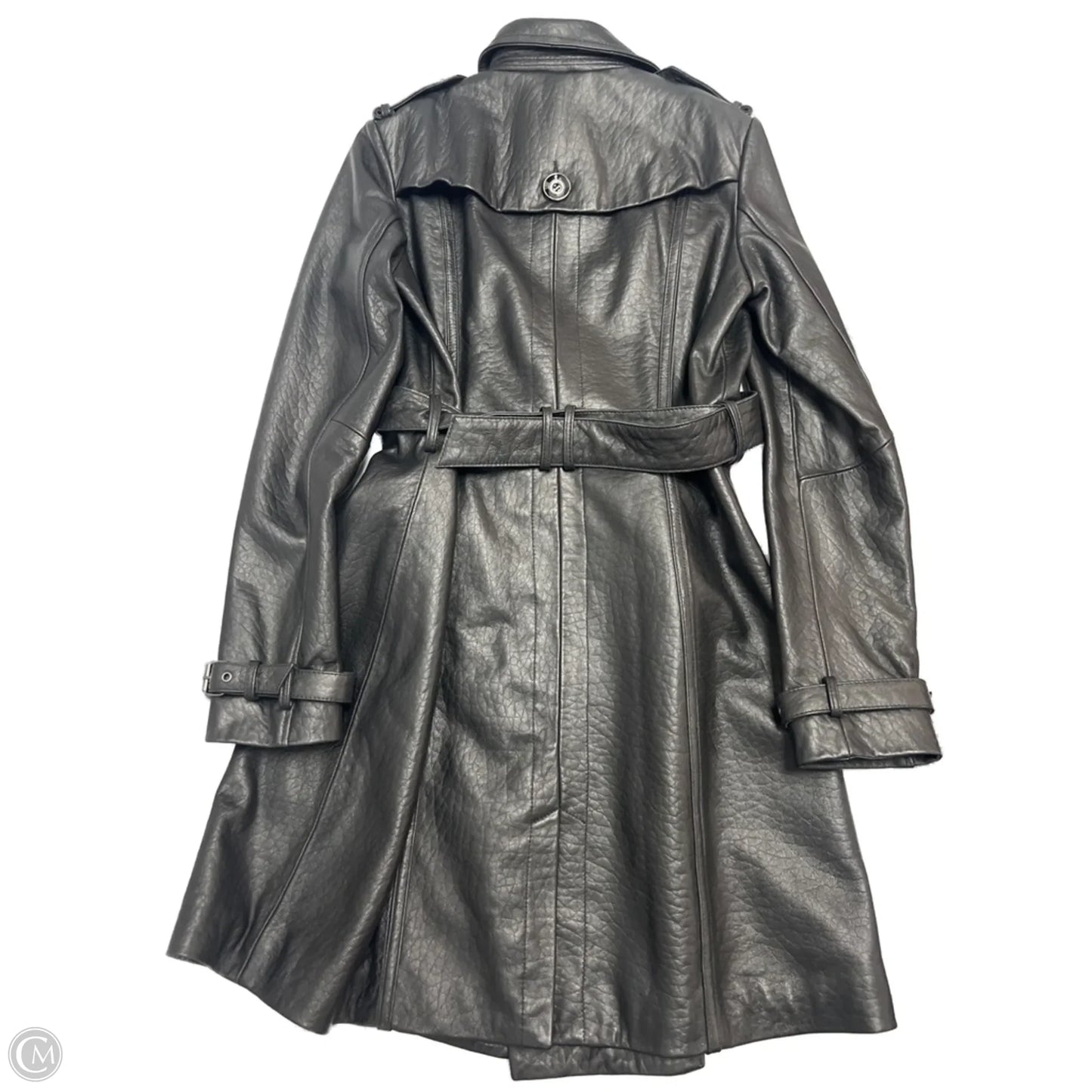Coat Designer By Neiman Marcus In Black, Size: M
