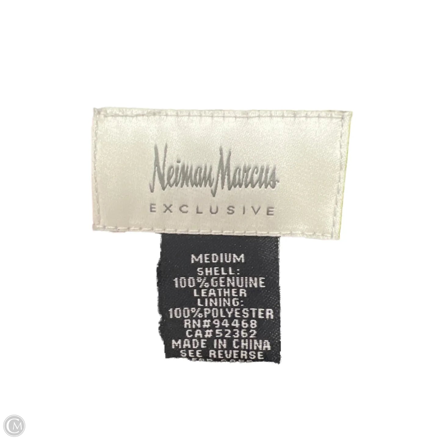Coat Designer By Neiman Marcus In Black, Size: M