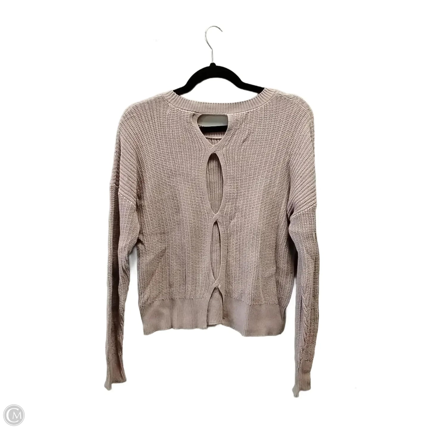 Top Long Sleeve By Pink Rose In Purple, Size: Xs