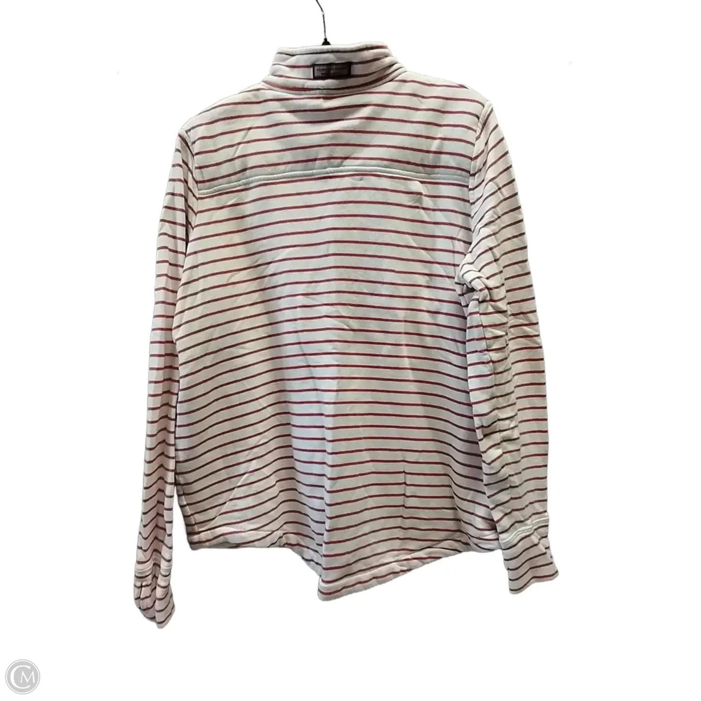 Sweatshirt Crewneck By Vineyard Vines In Red & White, Size: Xl