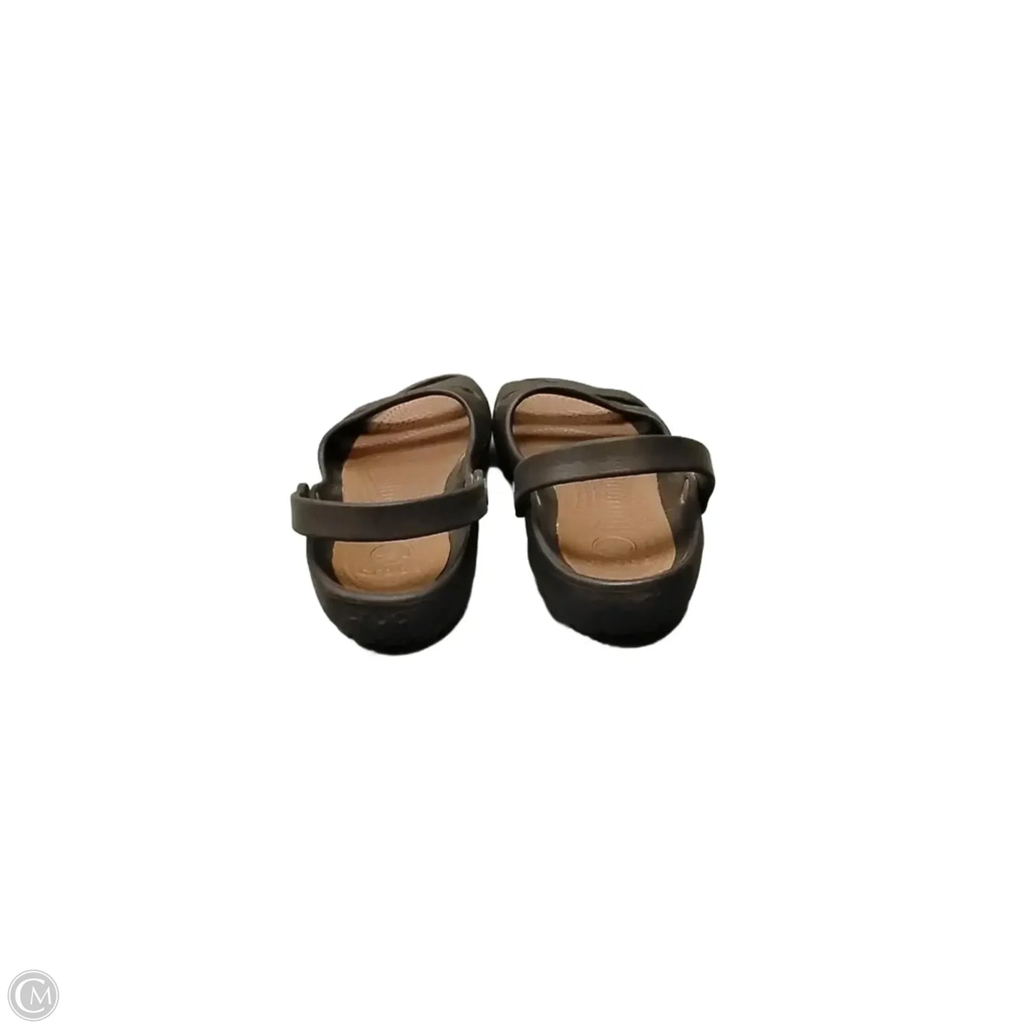 Sandals Sport By Crocs In Brown, Size: 8