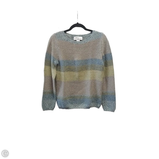 Sweater By Evan-picone In Striped Pattern, Size: S