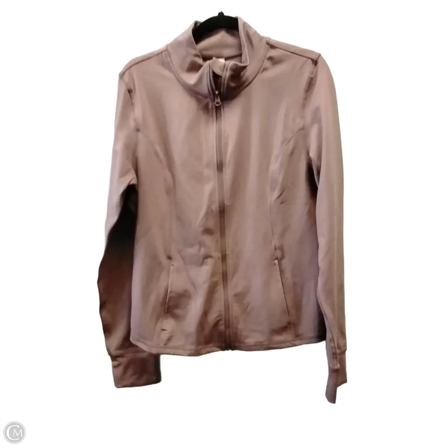 Athletic Jacket By Velocity In Mauve, Size: Xl