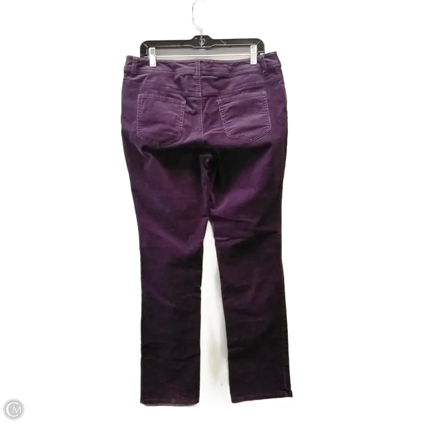 Jeans Straight By Chicos In Purple, Size: M