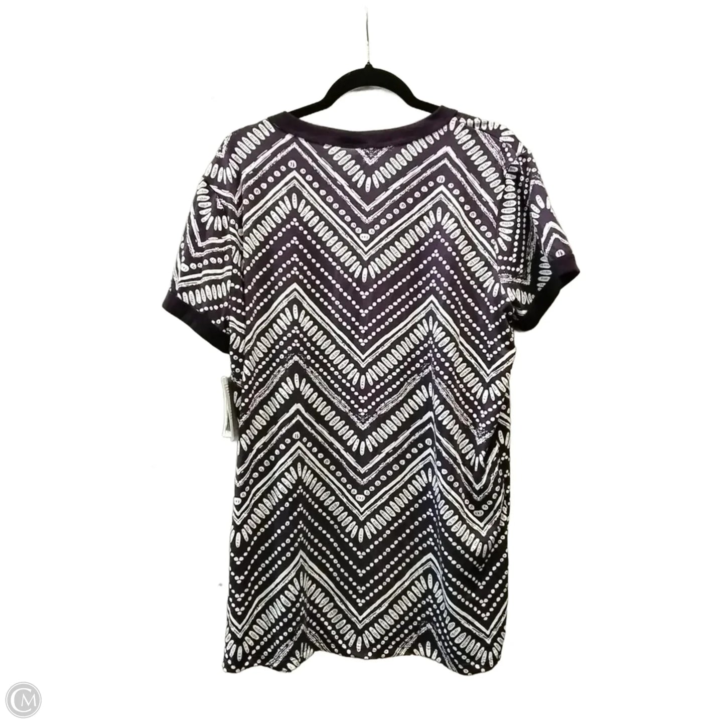 Top Short Sleeve By Lularoe In Paisley Print, Size: Xl