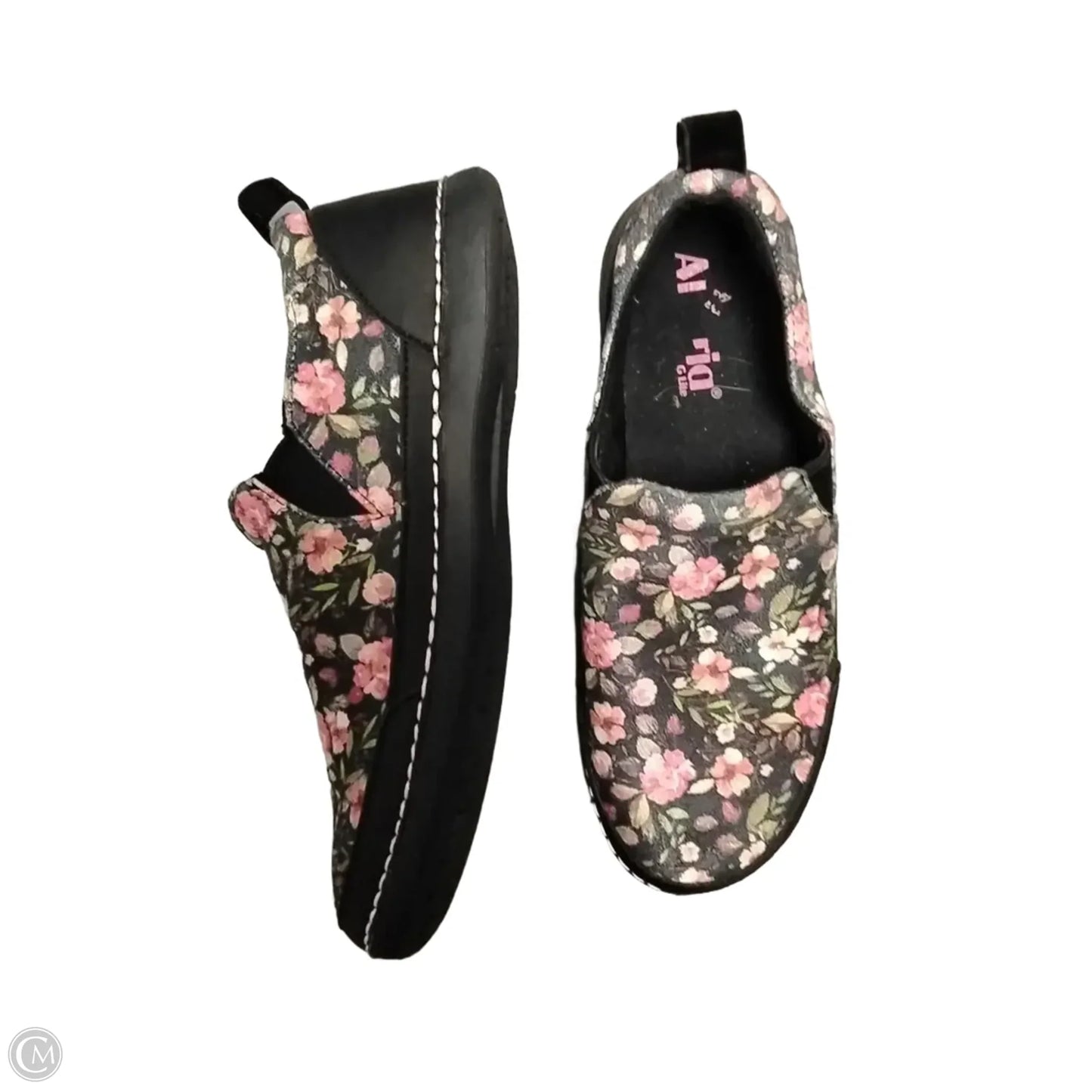Shoes Flats By Alegria In Floral Print, Size: 8.5