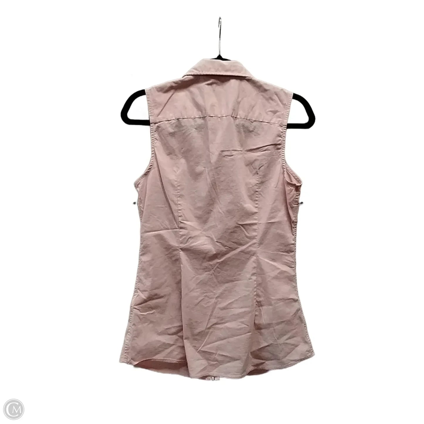 Blouse Sleeveless By Banana Republic In Pink, Size: S