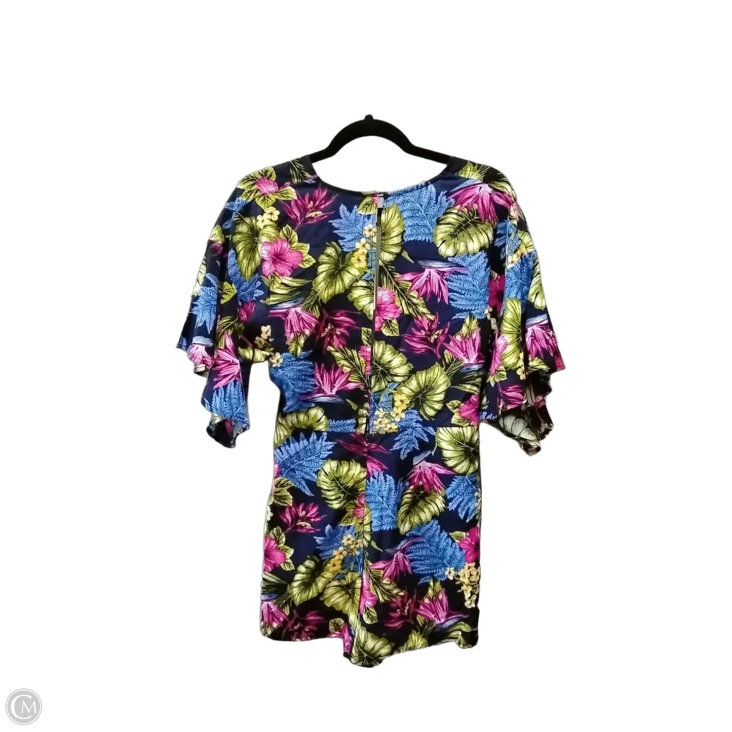 Romper By Umgee In Floral Print, Size: 4