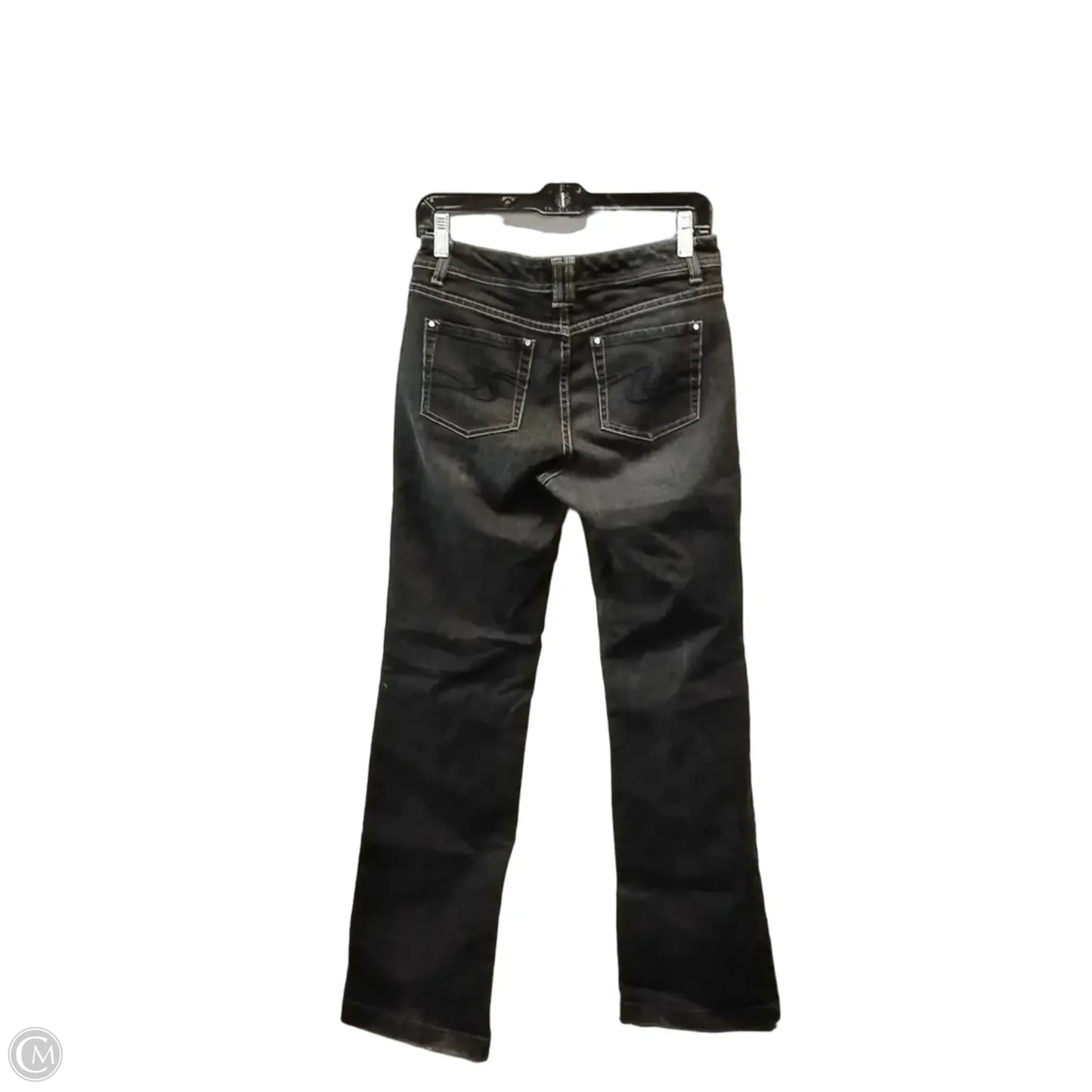 Jeans Wide Leg By White House Black Market In Black, Size: 4