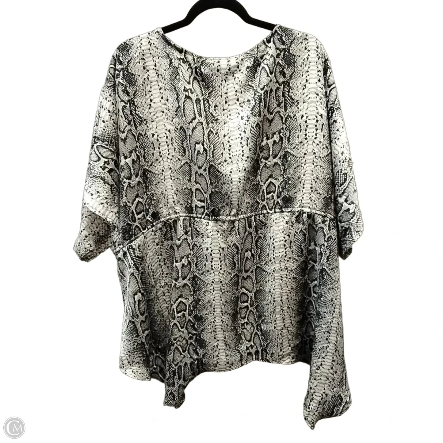 Shawl By Ruby Ribbon In Snakeskin Print, Size: Os