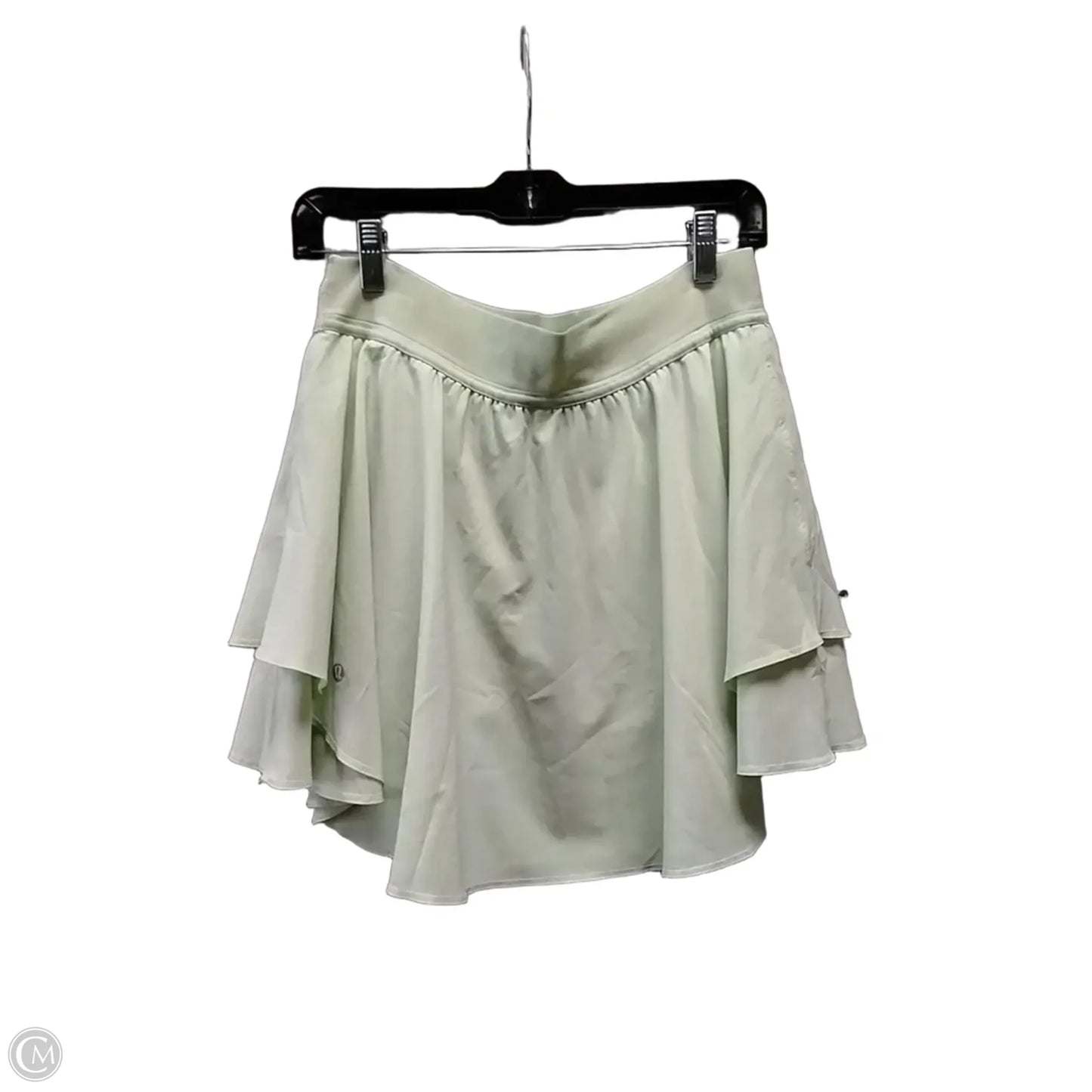 Athletic Skort By Lululemon In Green, Size: M