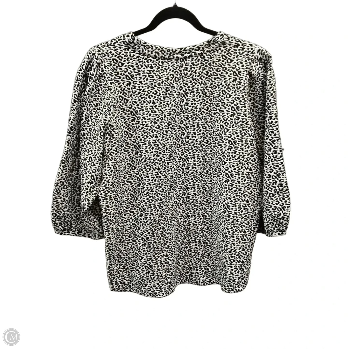 Top Long Sleeve By Chicos In Animal Print, Size: Xl