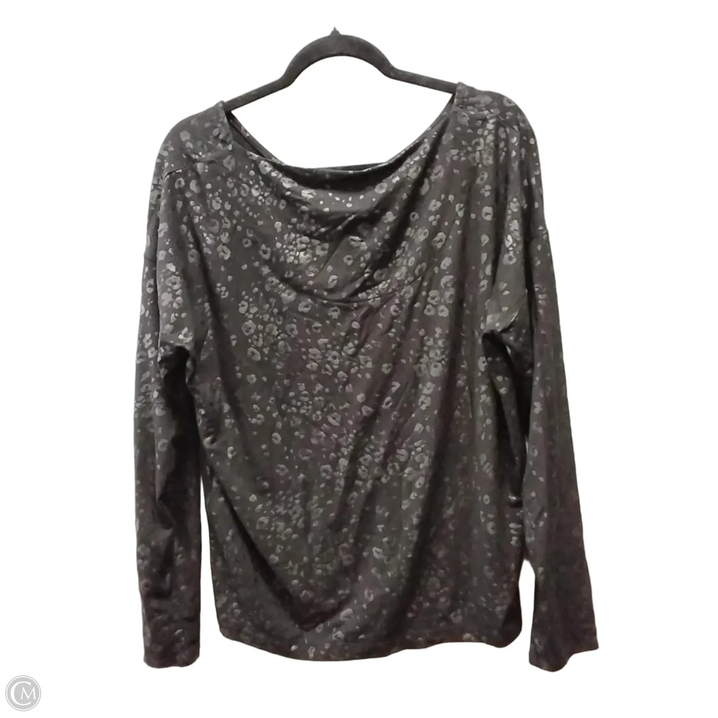Top Long Sleeve By Chicos In Black, Size: M