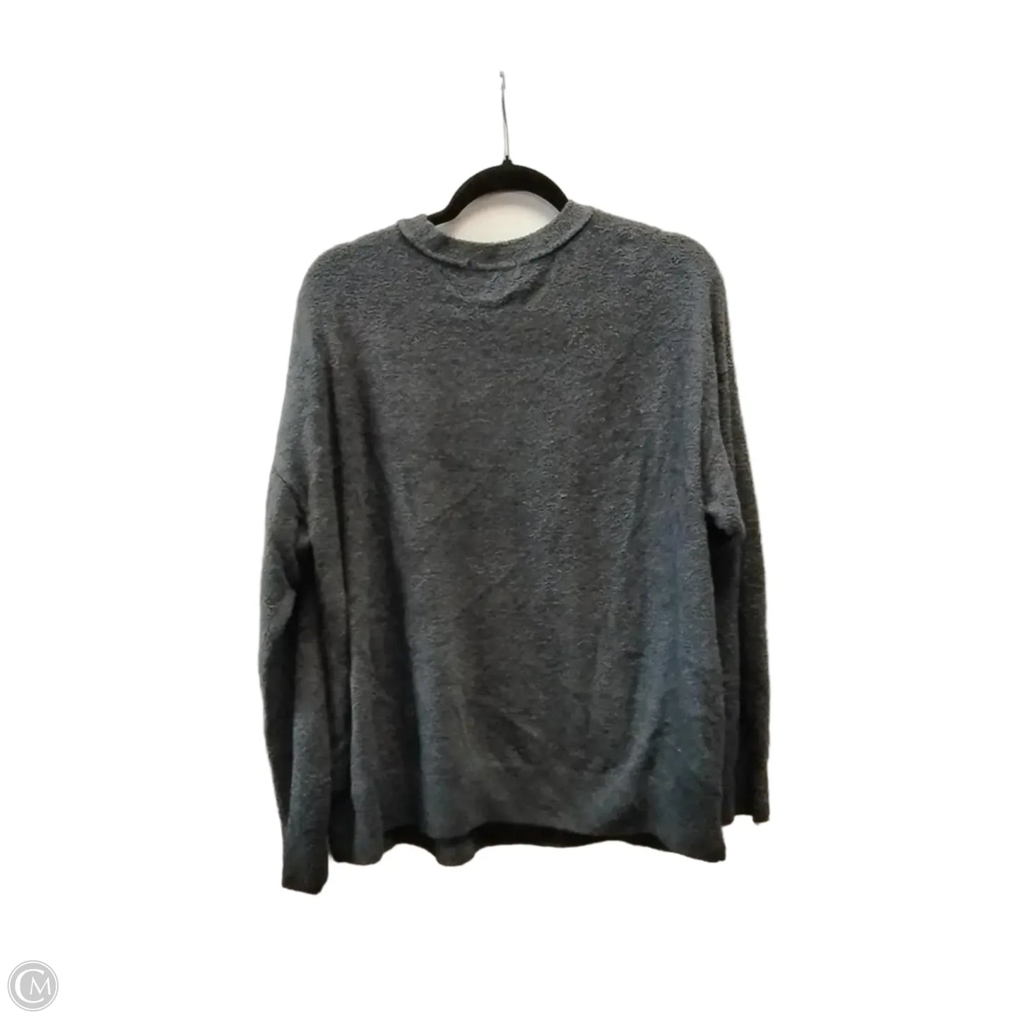 Sweater By Barefoot Dreams In Grey, Size: 1x