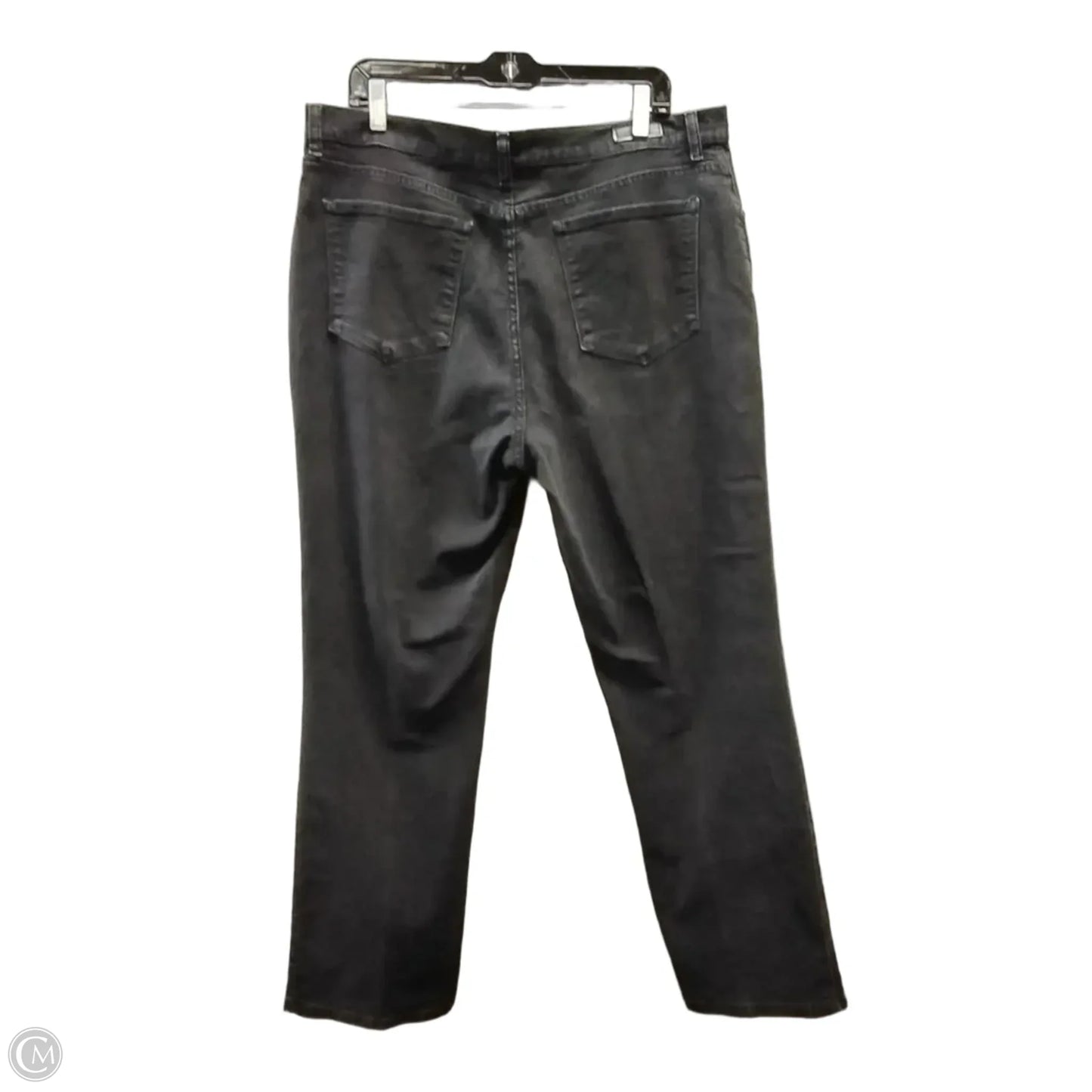 Jeans Straight By Lee In Black, Size: 16