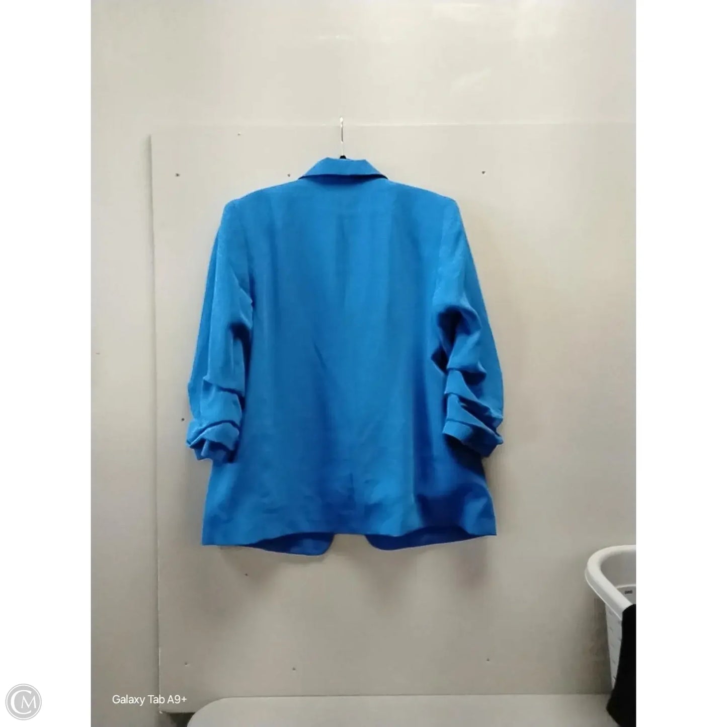 Blazer By Chicos In Blue, Size: L