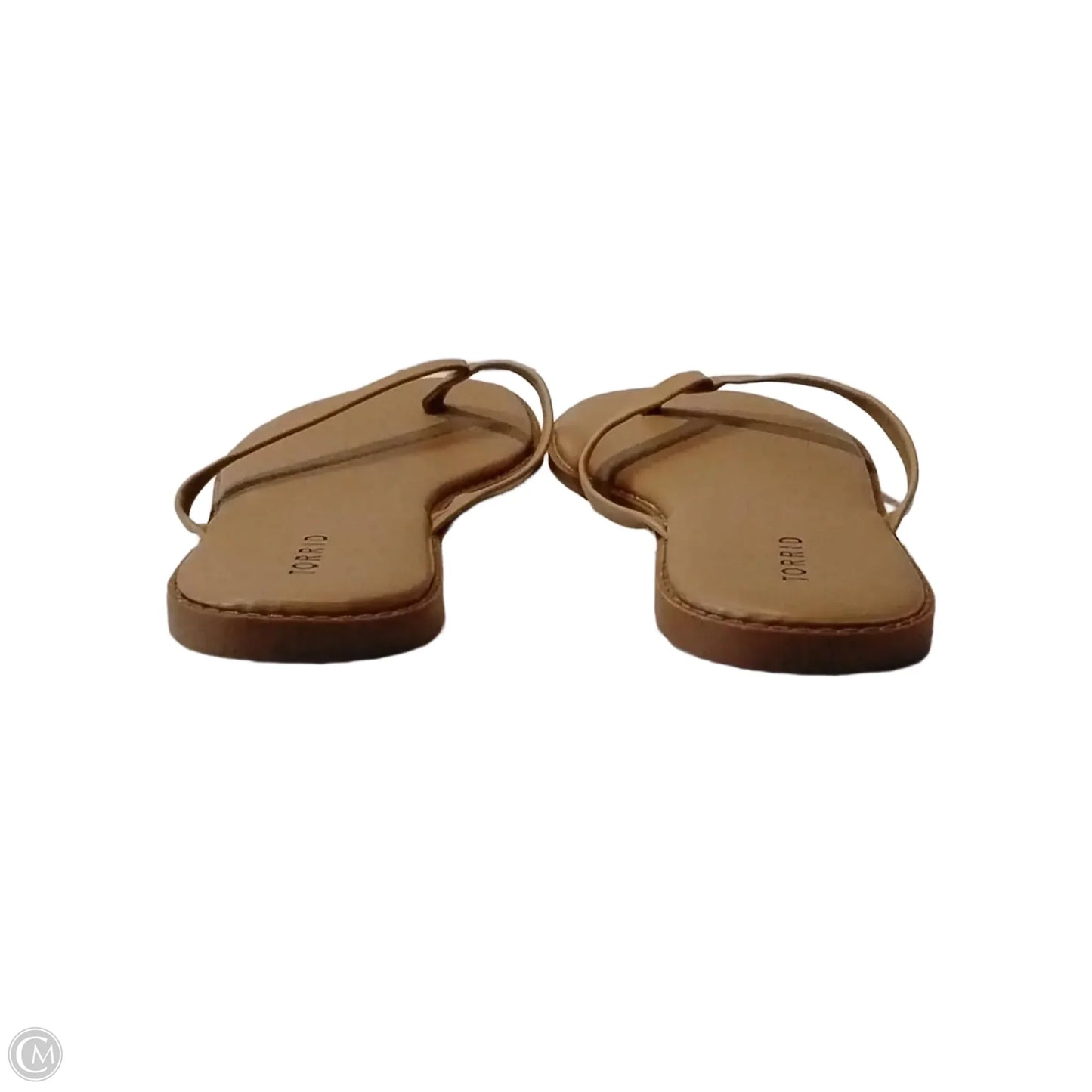 Sandals Flip Flops By Torrid In Brown, Size: 11