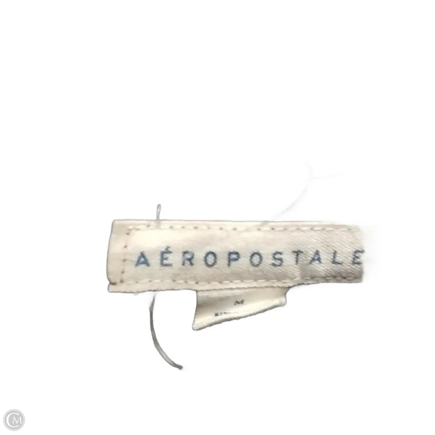 Sweatshirt Hoodie By Aeropostale In Grey, Size: M