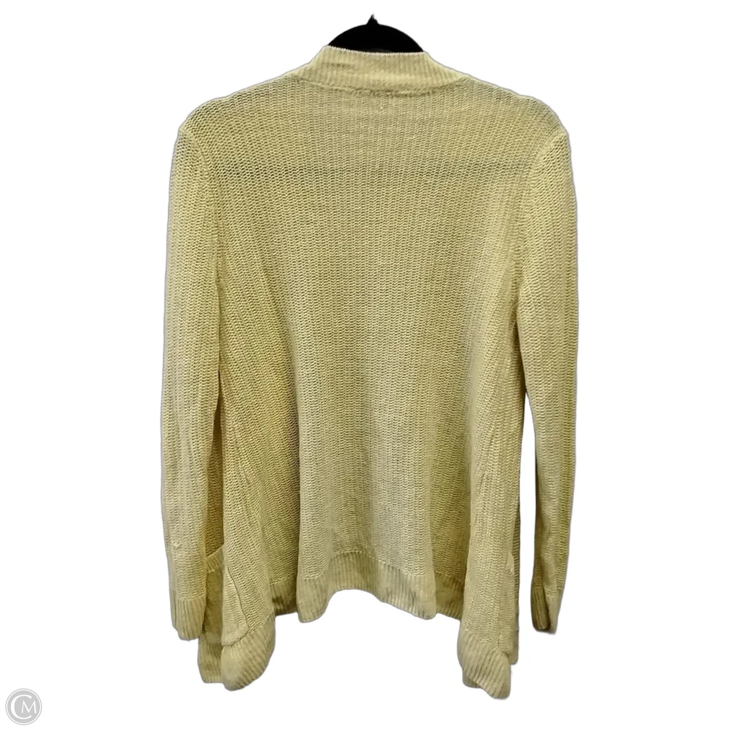 Cardigan By Talbots In Yellow, Size: Lp