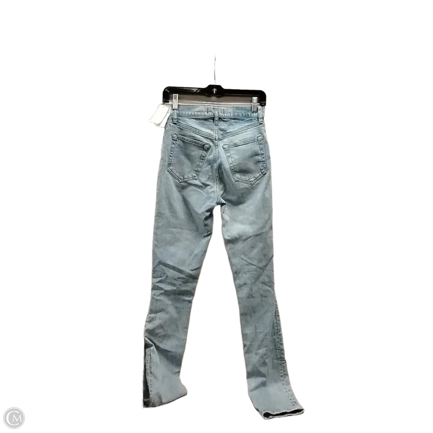 Jeans Straight By Abercrombie And Fitch In Blue Denim, Size: 26