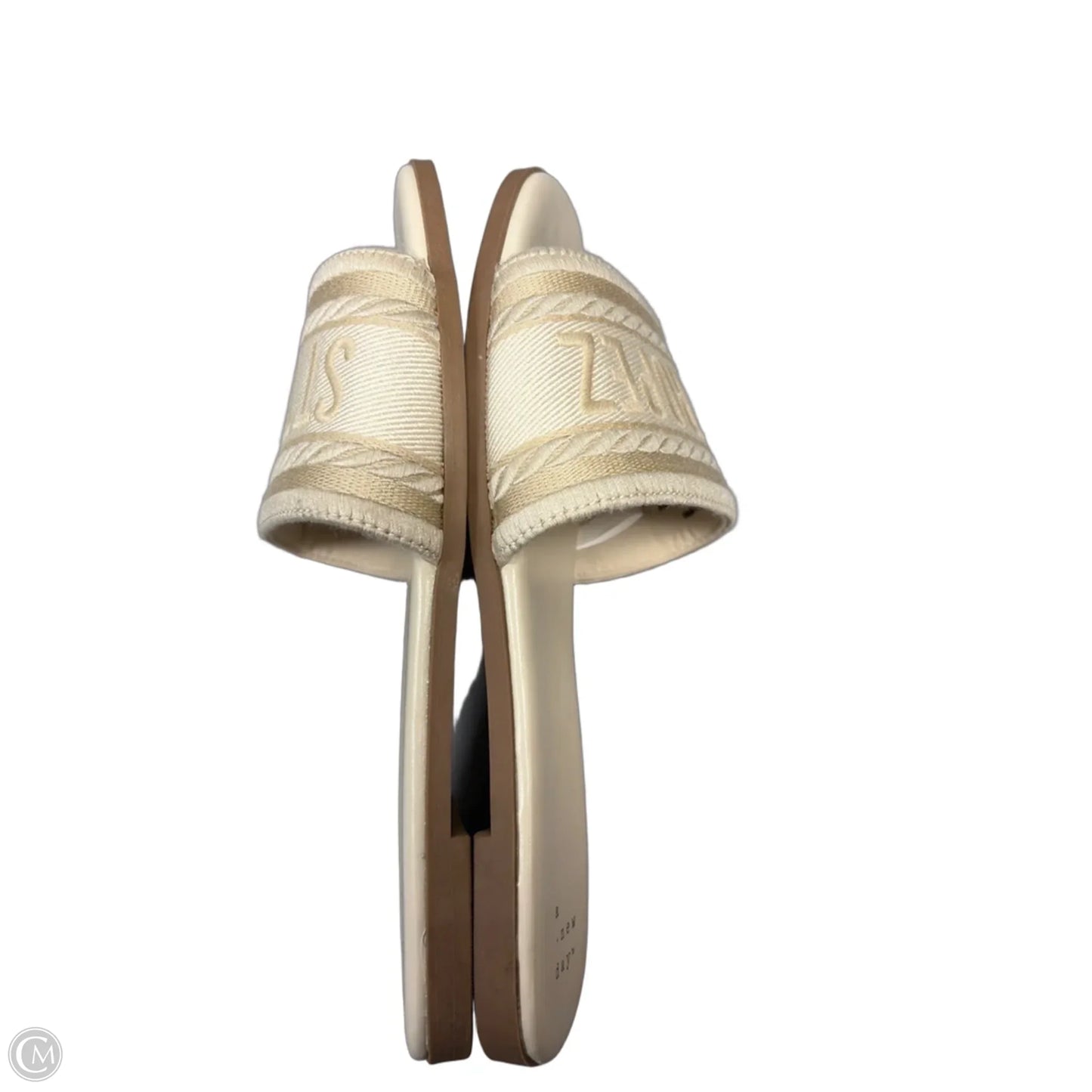 Sandals Flats By A New Day In Cream, Size: 8.5