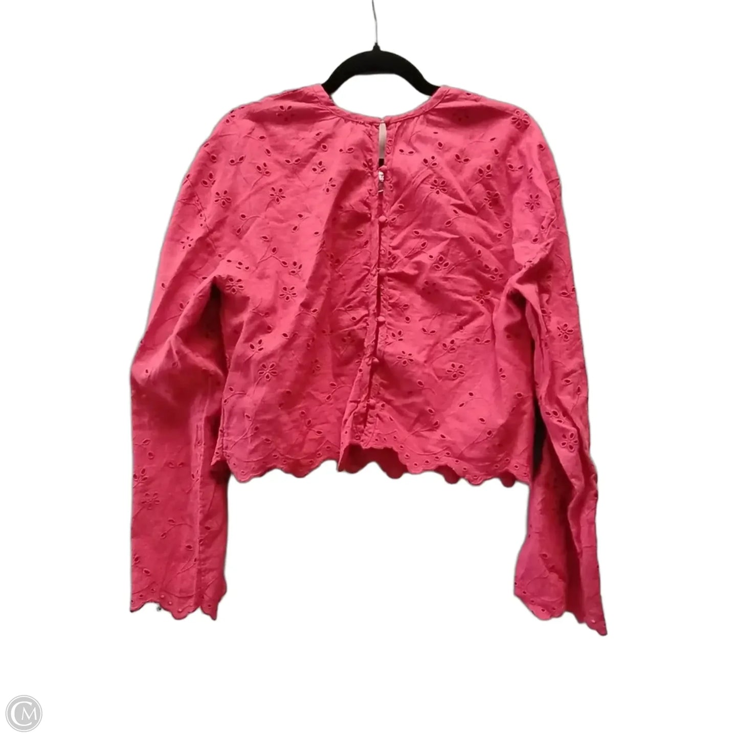 Top Long Sleeve By Free People In Red, Size: M