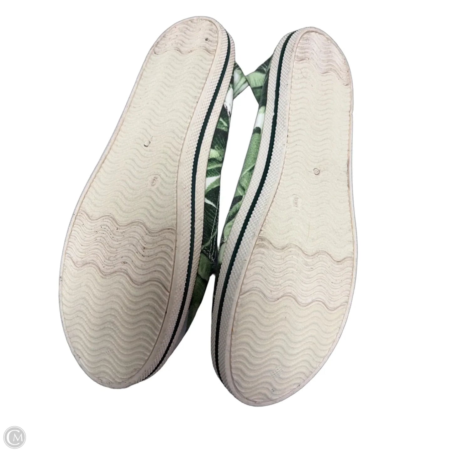 Shoes Flats By Faded Glory In Green, Size: 9