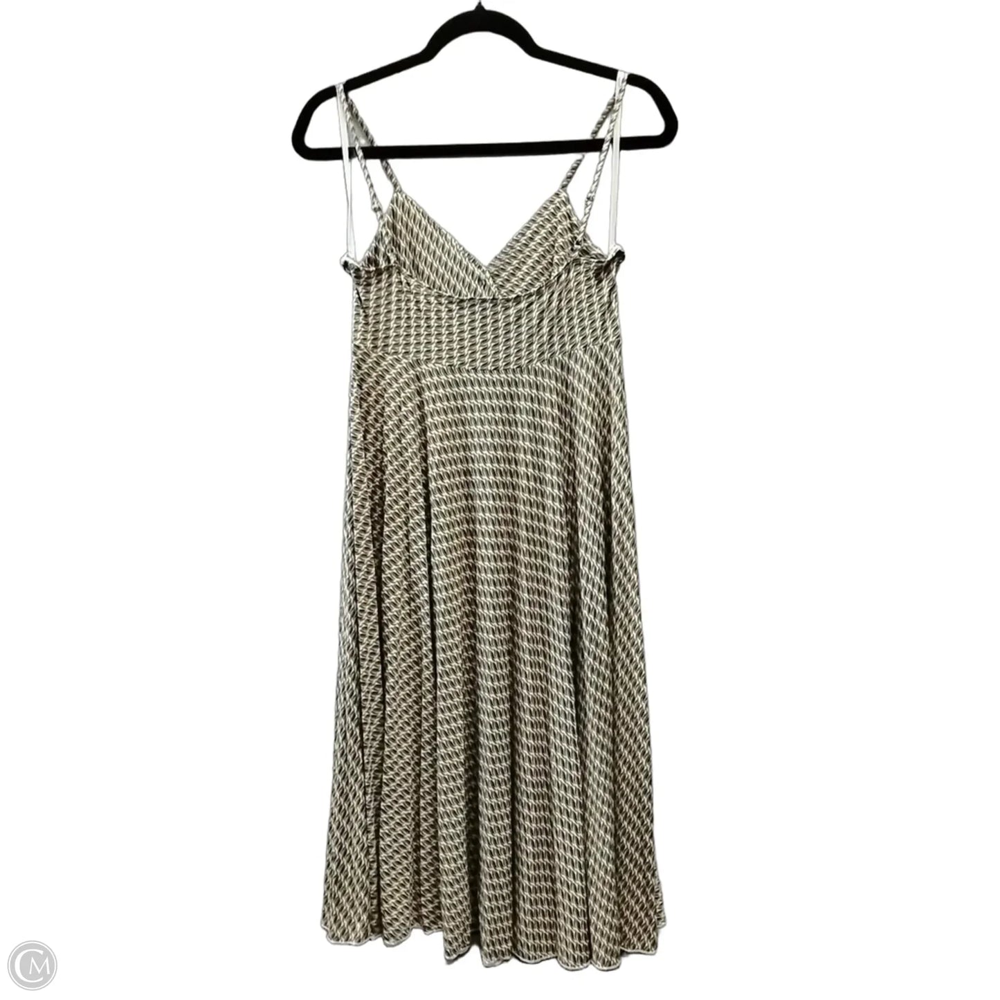 Dress Casual Midi By Bcbg In Green, Size: 4
